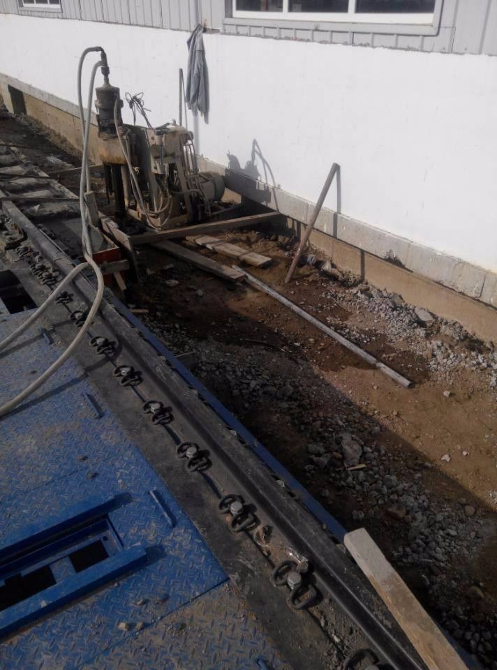 北泉镇注浆治理铁路高路基沉陷病害